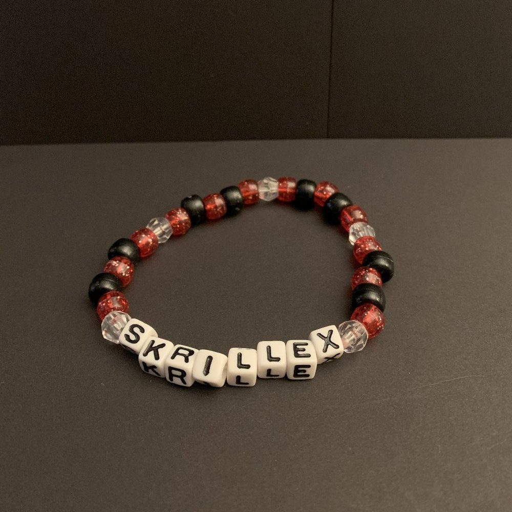 Skrillex Single Kandi Beaded Bracelet Rave & Festival Accessories
